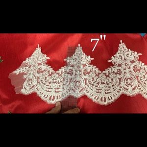 Wedding Veil Lace white.